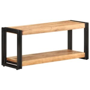 TV-taso 90x30x40 cm täysi akaasiapuu -