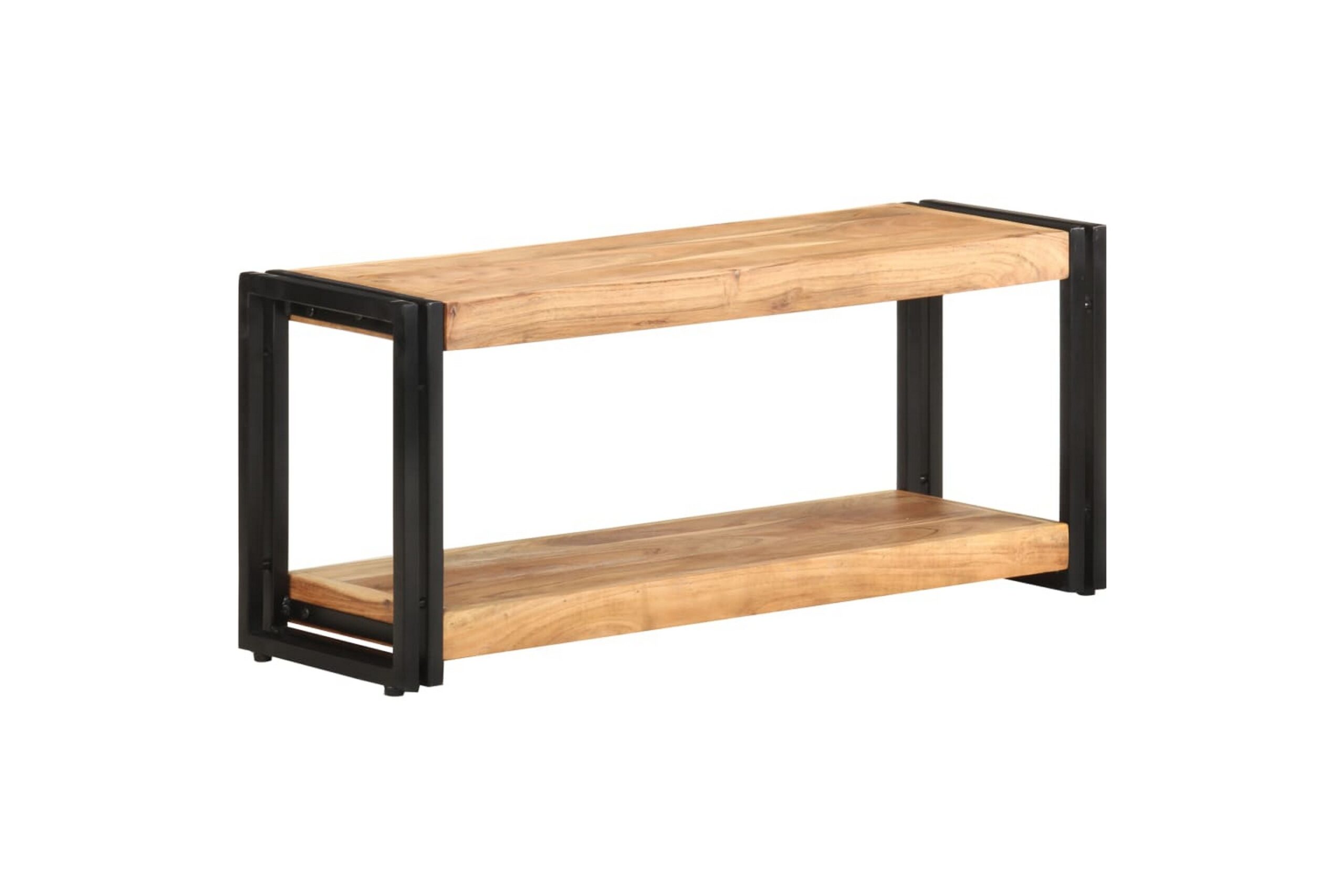 TV-taso 90x30x40 cm täysi akaasiapuu -
