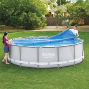 Bestway Uima-altaan aurinkoenergiasuoja Flowclear 427 cm -