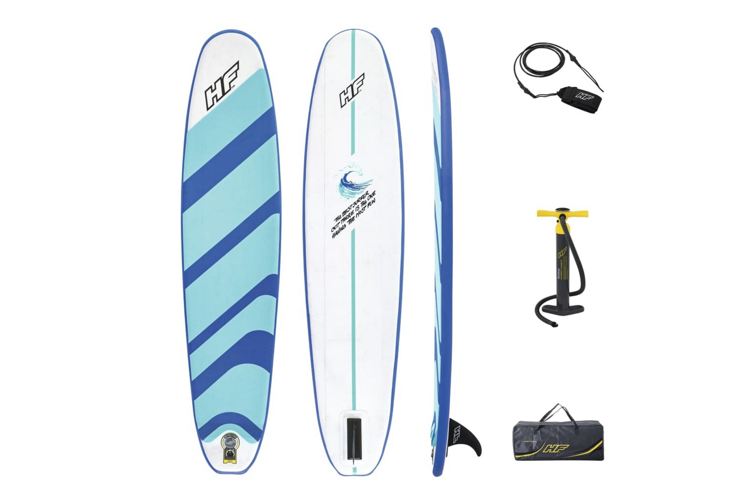 Bestway Hydro-Force täytettävä surffilauta 243x57x7 cm -