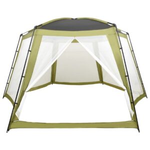 Uima-altaan teltta 590x520x250 cm kangas vihreä -