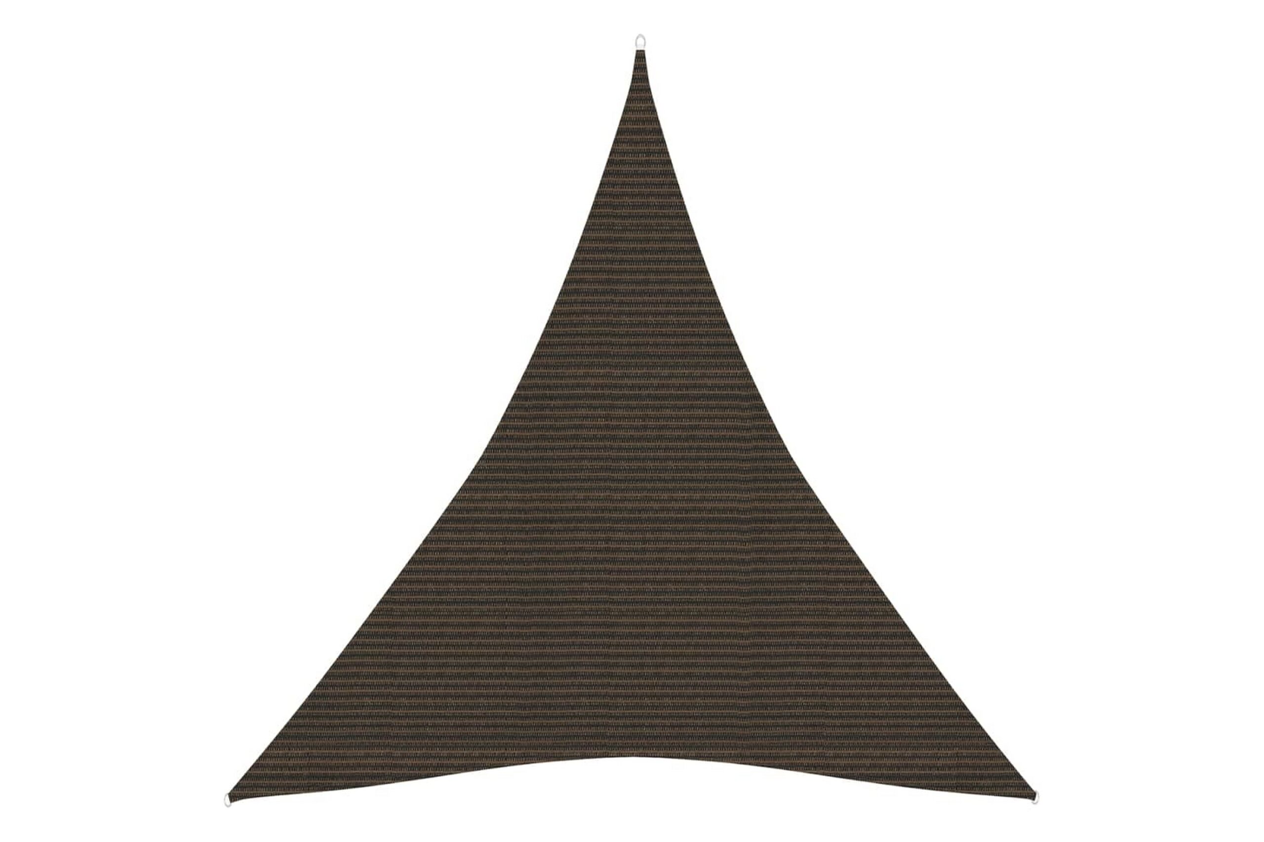 Aurinkopurje 160 g/m² ruskea 3x4x4 m HDPE - Ruskea