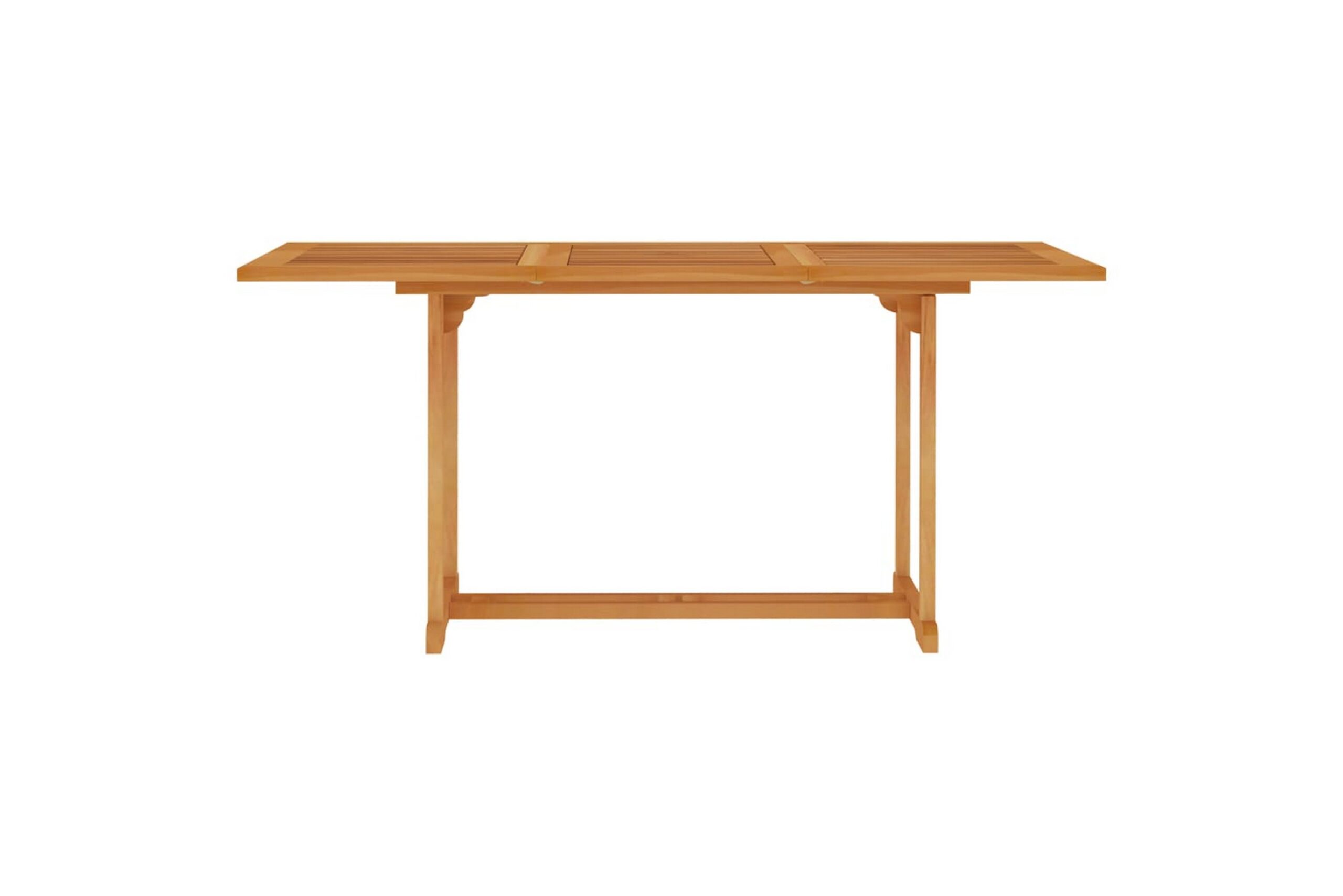 Puutarhapöytä 150x90x75 cm täysi tiikki -