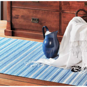 Narma muovimatto Hullo blue 70x350 cm