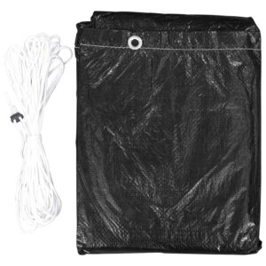 Puutarhakalusteiden suojat 2 kpl 10 purjerengasta 205x90 cm -