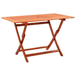 Kokoontaitettava puutarhapöytä 120x70x75 cm -