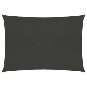 Aurinkopurje 160 g/m² antrasiitti 6x7 m HDPE - Antrasiitti
