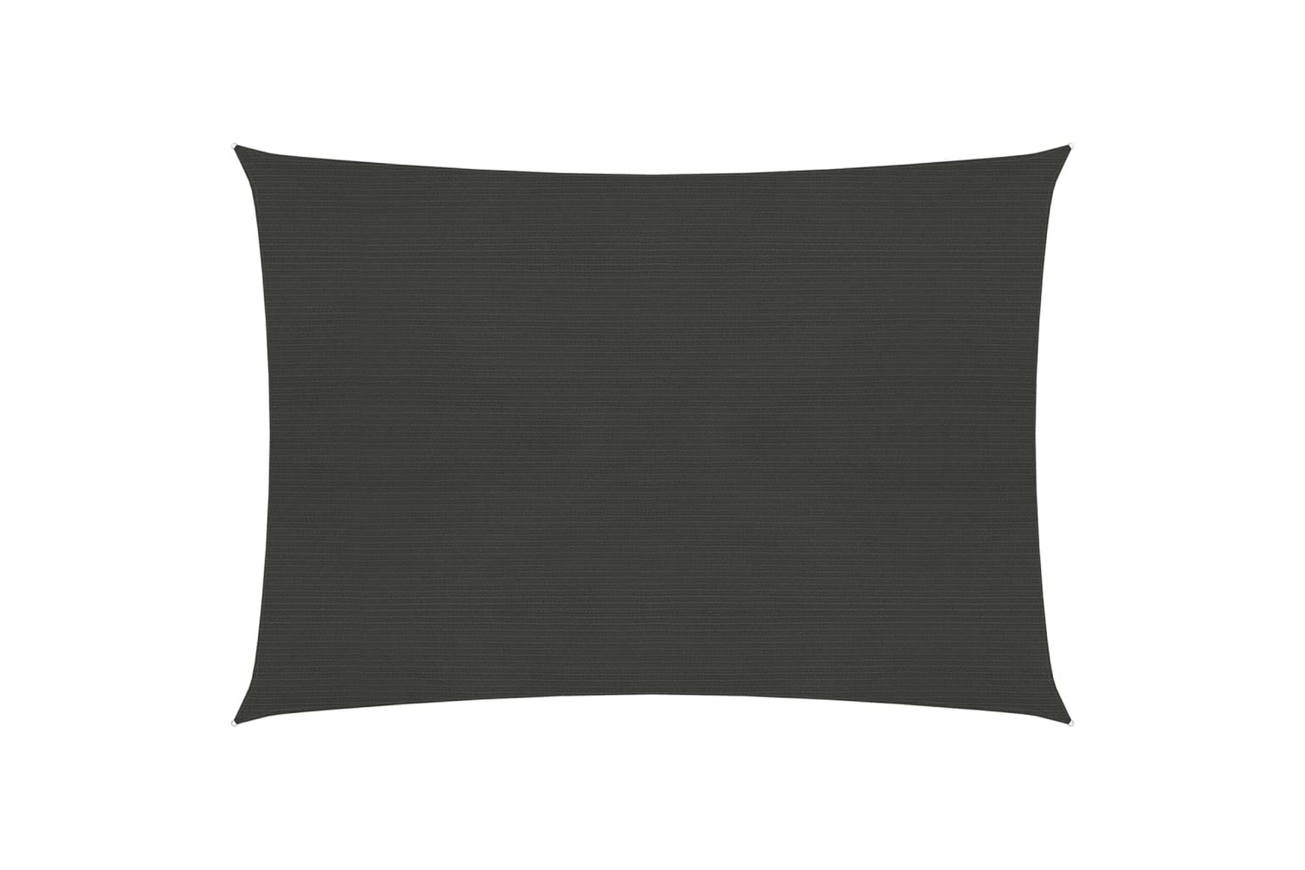Aurinkopurje 160 g/m² antrasiitti 6x7 m HDPE - Antrasiitti