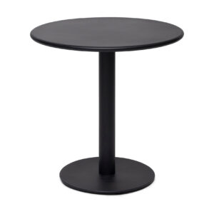 Parvekepöytä Hillerstorp Näsby 70 cm Pyöreä - Musta