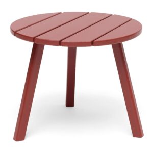 Sivupöytä Tennessee 50 cm Pyöreä Punainen - Hillerstorp
