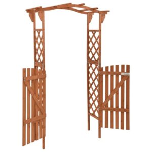 Pergola portilla 116x40x204 cm täysi kuusi - Ruskea