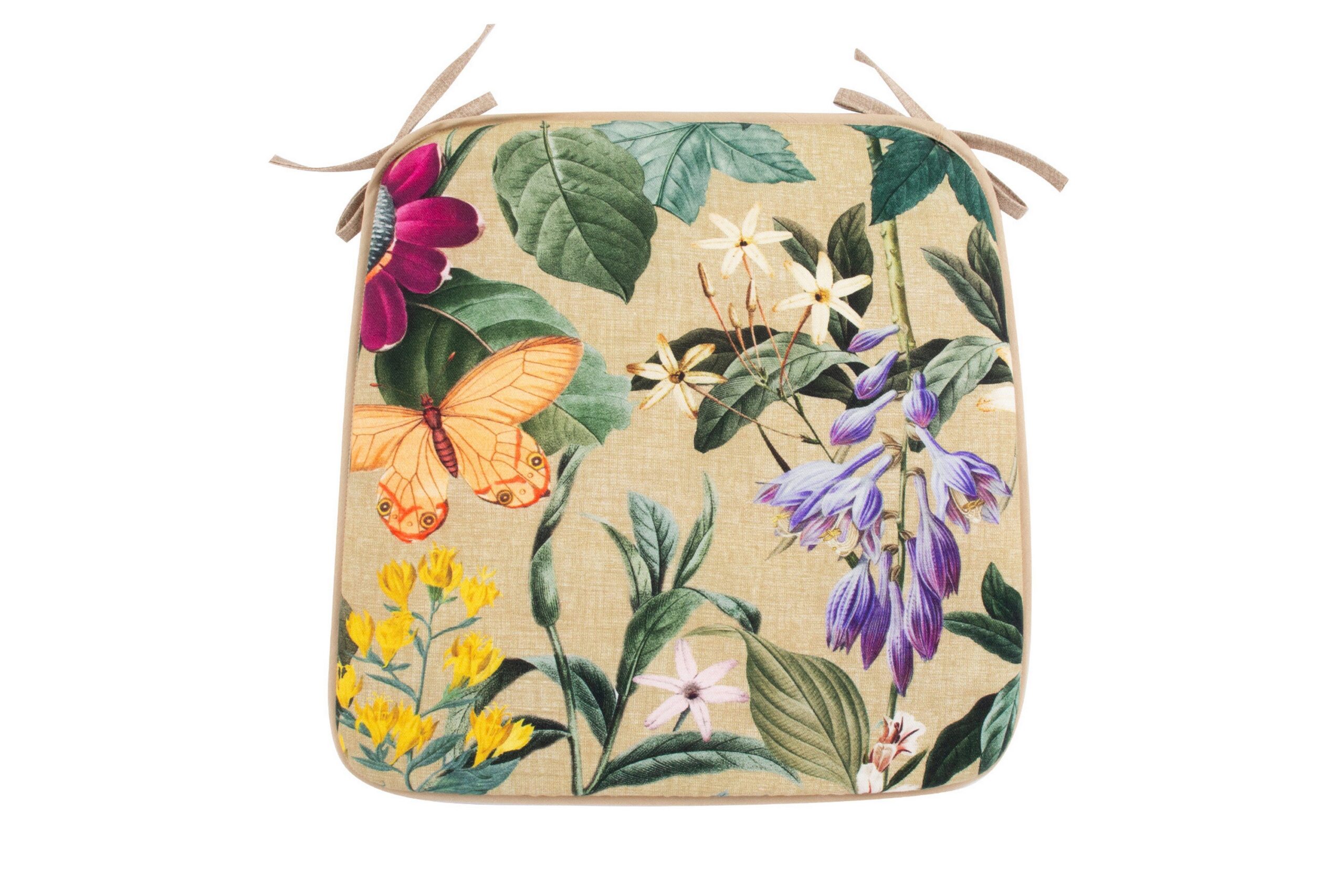 Istuintyynyn Amazonia 39x39 cm Beige Kukallinen -