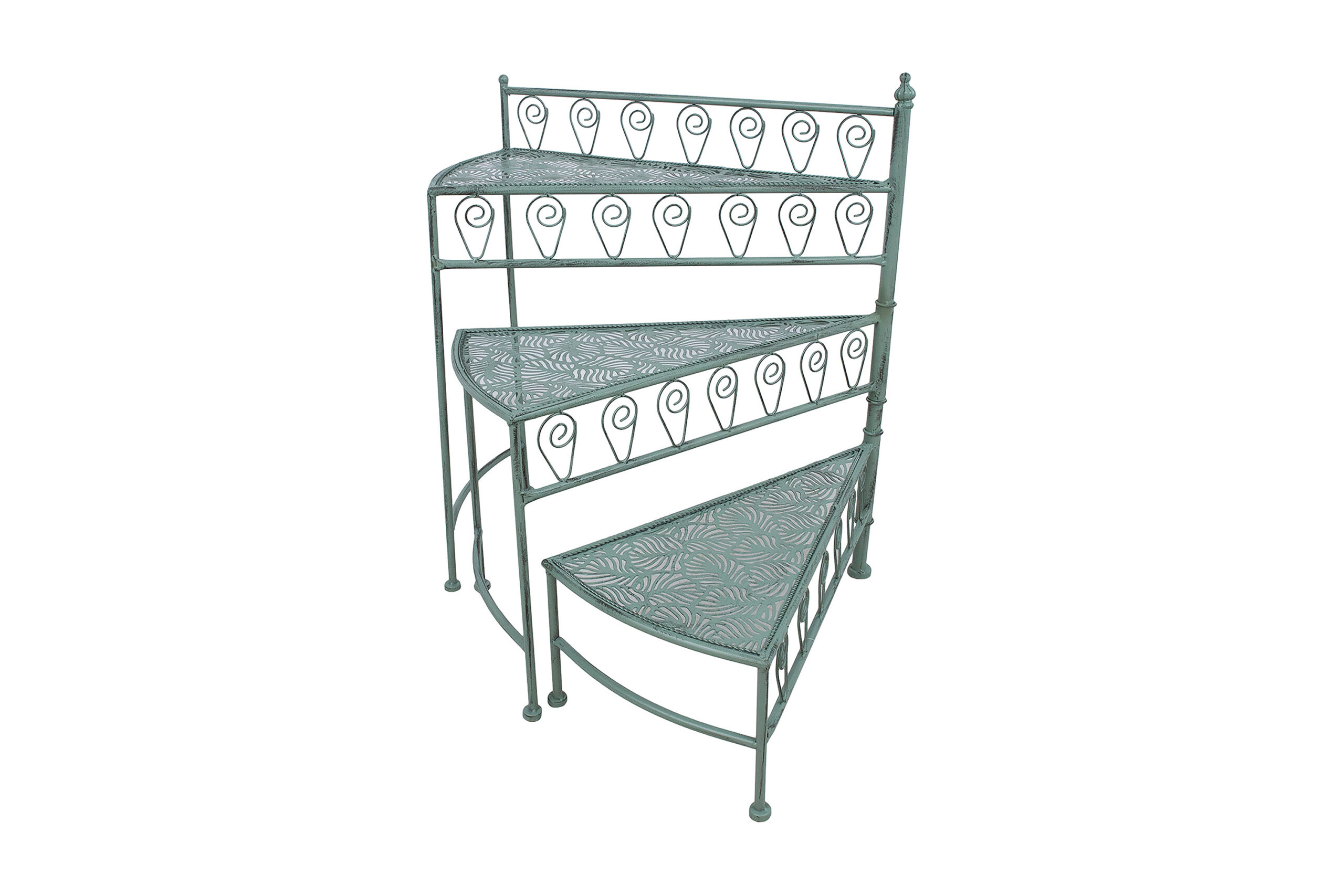 Hylly Mint 56x31x65 cm Antiikinvihreä -