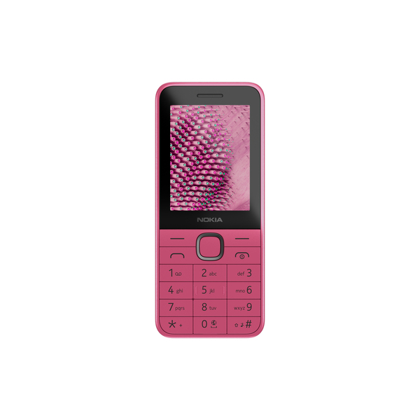 Nokia 225 4G TA-1610 (2024) Dual-Sim, 128/64 Mt -Android-puhelin, Pinkki