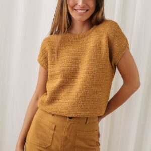 Moutohora T-Shirt Knit Cumin