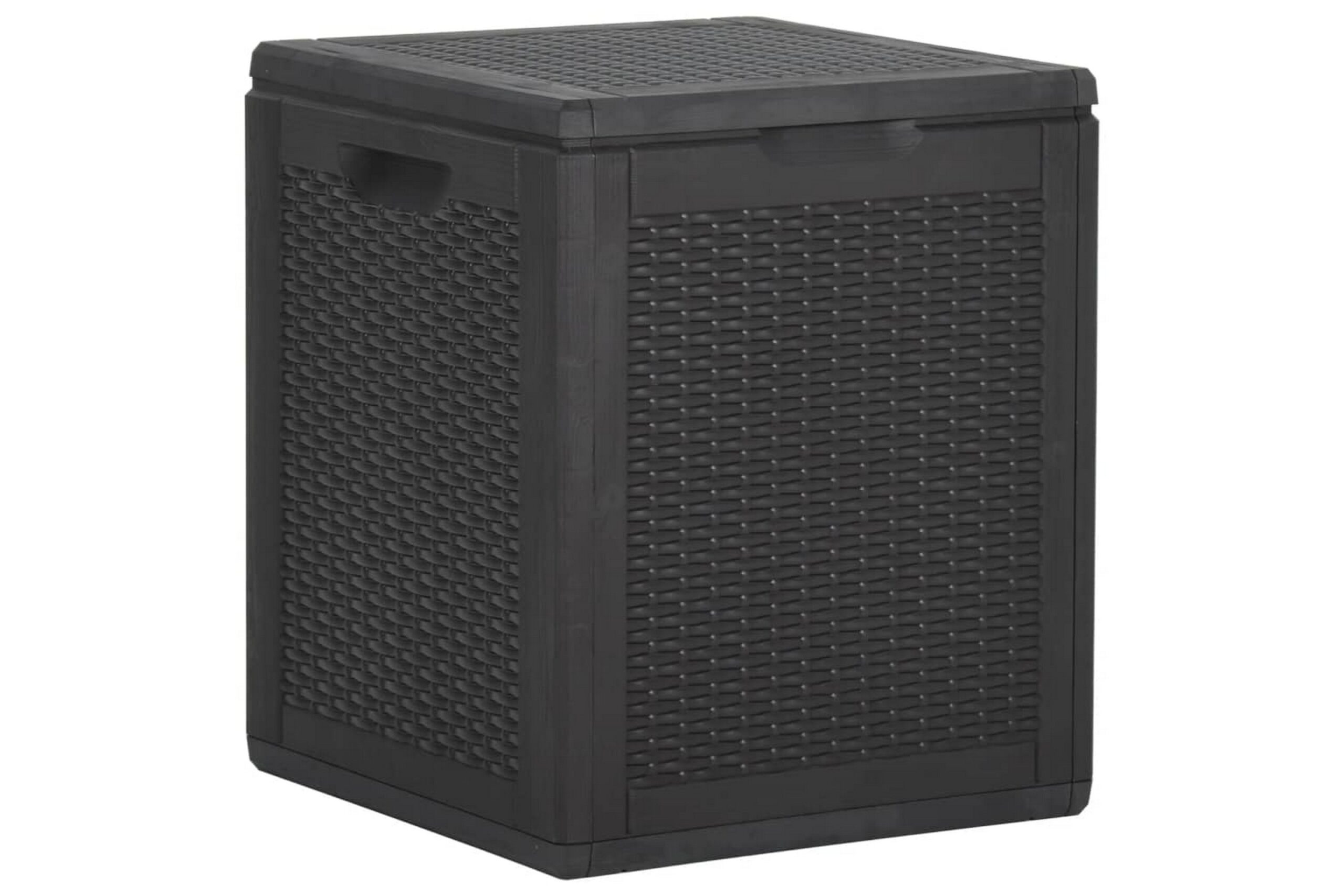 Puutarhan Varastoarkku 90 L musta PP -