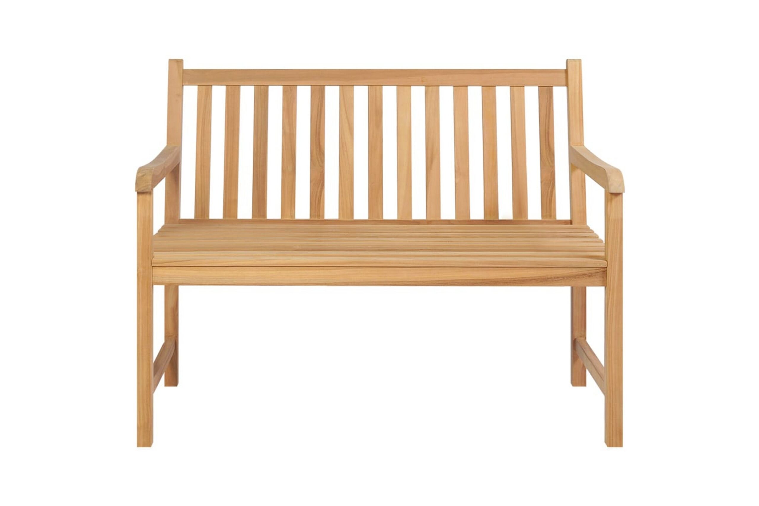 Puutarhapenkki 114 cm täysi tiikki -