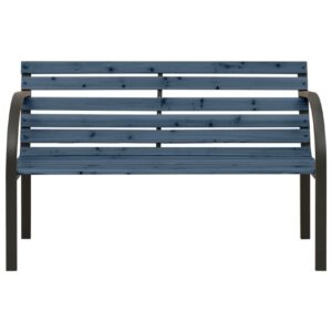 Lasten puutarhapenkki 81 cm kiinankuusi harmaa -