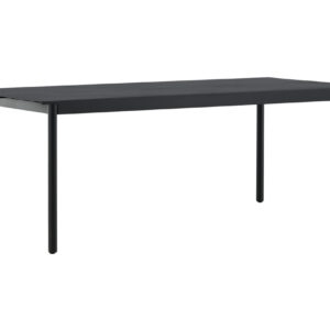 Ruokapöytä Modena 200 cm - Musta