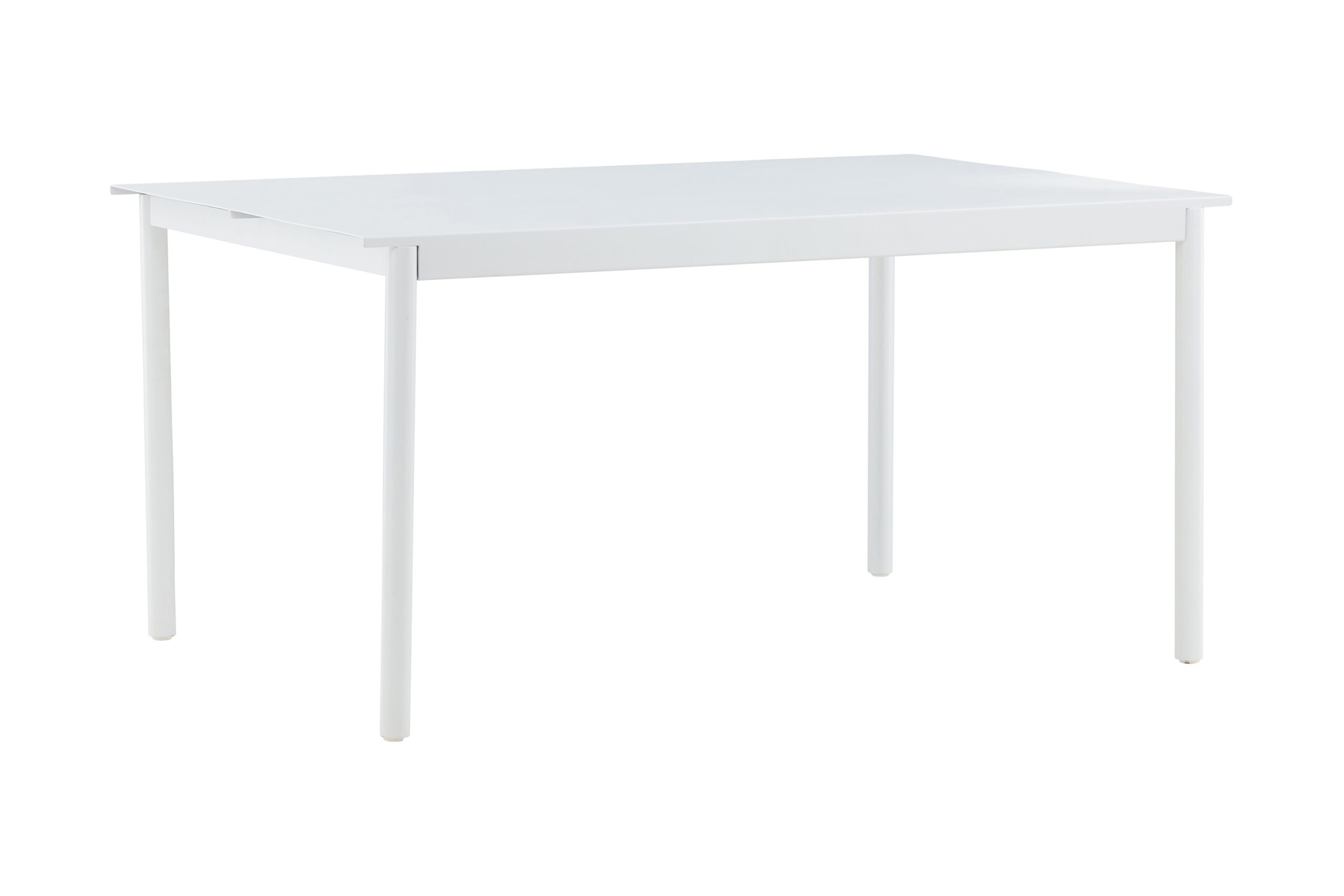 Ruokapöytä Modena 150 cm - Valkoinen/Harmaa
