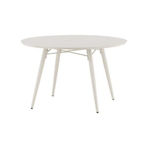 Ruokapöytä Lina 120 cm Pyöreä - Harmaa