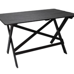 Ruokapöytä Larios 126 cm - Musta