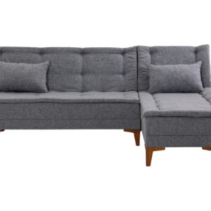 Vuodesohva divaanilla Longburn 4:n ist 107x205 - Tummanharmaa