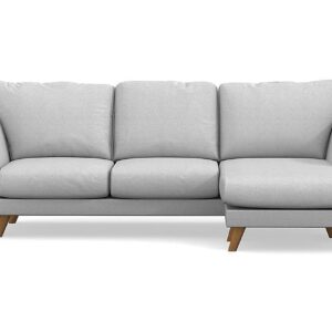 Trend Lyx 3-istuttava divaanisohva Oikea - Vaaleanharmaa