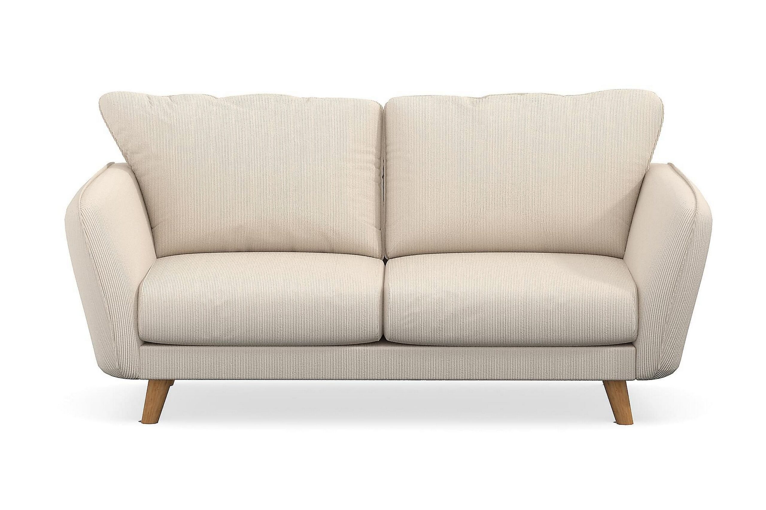 Trend Lyx 2-istuttava sohva - Beige Vakosametti