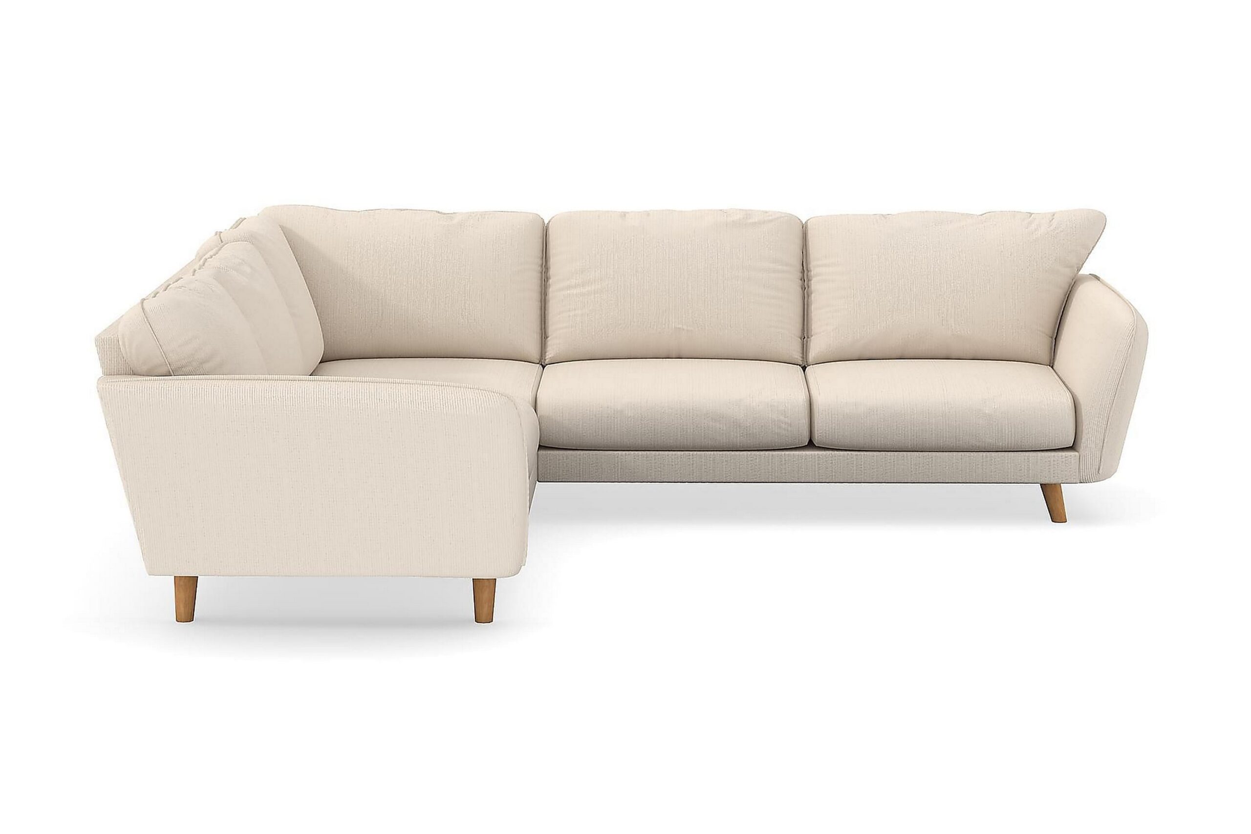 Trend Lyx Kulmasohva Käännettävä - Beige Vakosametti