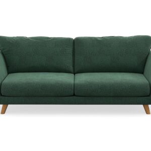 Trend Lyx 3-istuttava sohva - Vihreä Sametti