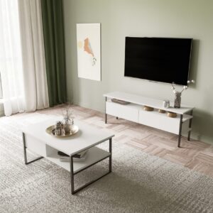 TV-taso Yhealing 140 cm - Valkoinen