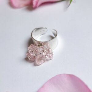 Blooming Sorbet sormus, Hopea - Rosewater