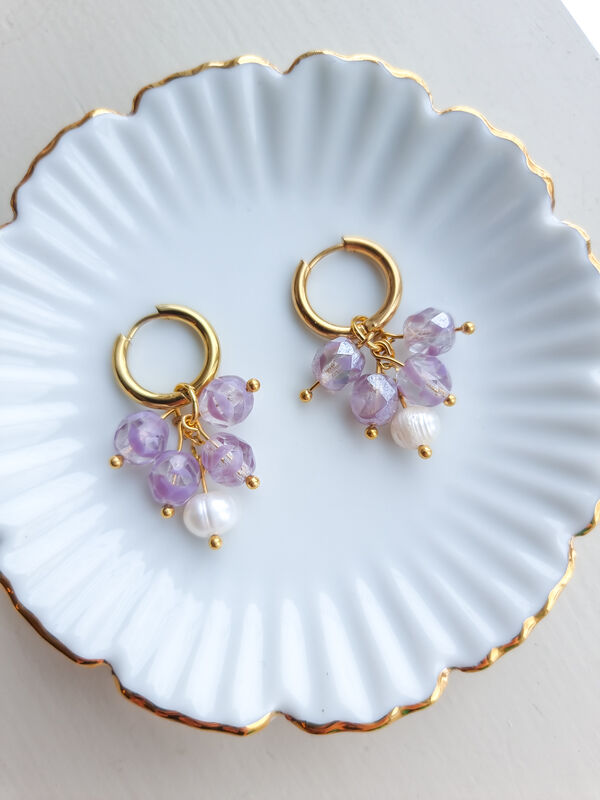 Springtime korvakorut - Lavender
