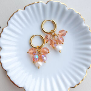 Springtime korvakorut - Peach