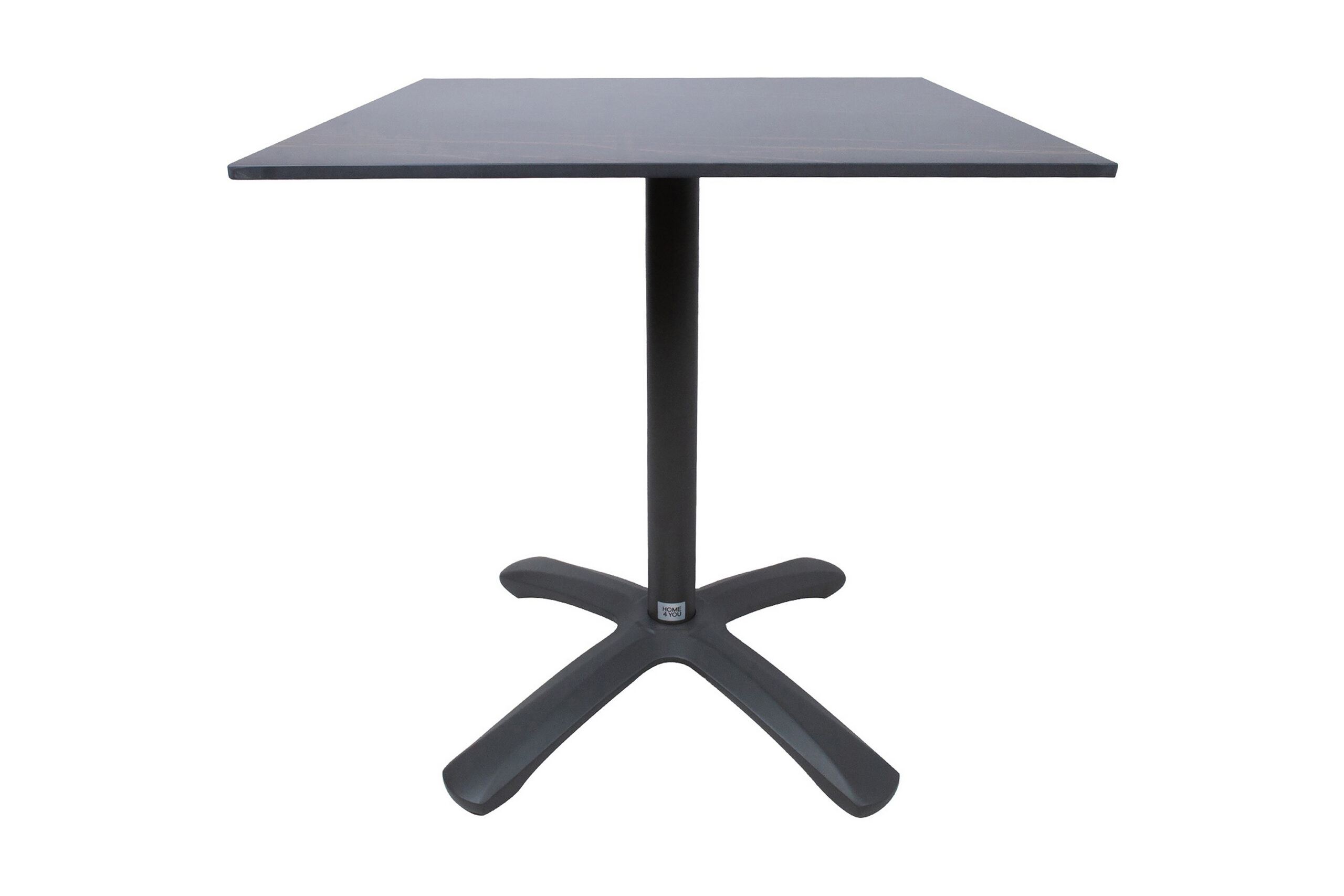 Pöytä Beida 70x70xH72 cm Harmaa -