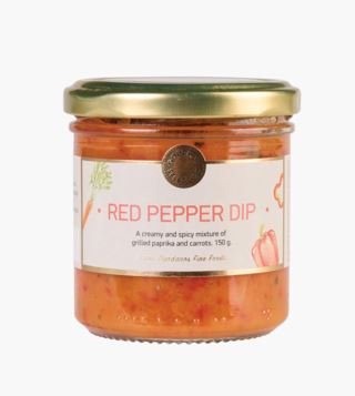Spicy red pepper dippi oranssi