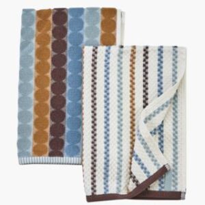 Thelma Terry keittiöpyyhkeet 2 pcs sininen