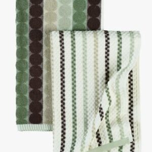 Thelma Terry keittiöpyyhkeet 2 pcs vihreä