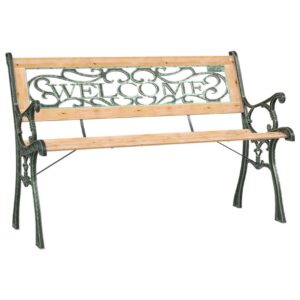 Puutarhapenkki 122 cm täysi kuusi - Ruskea