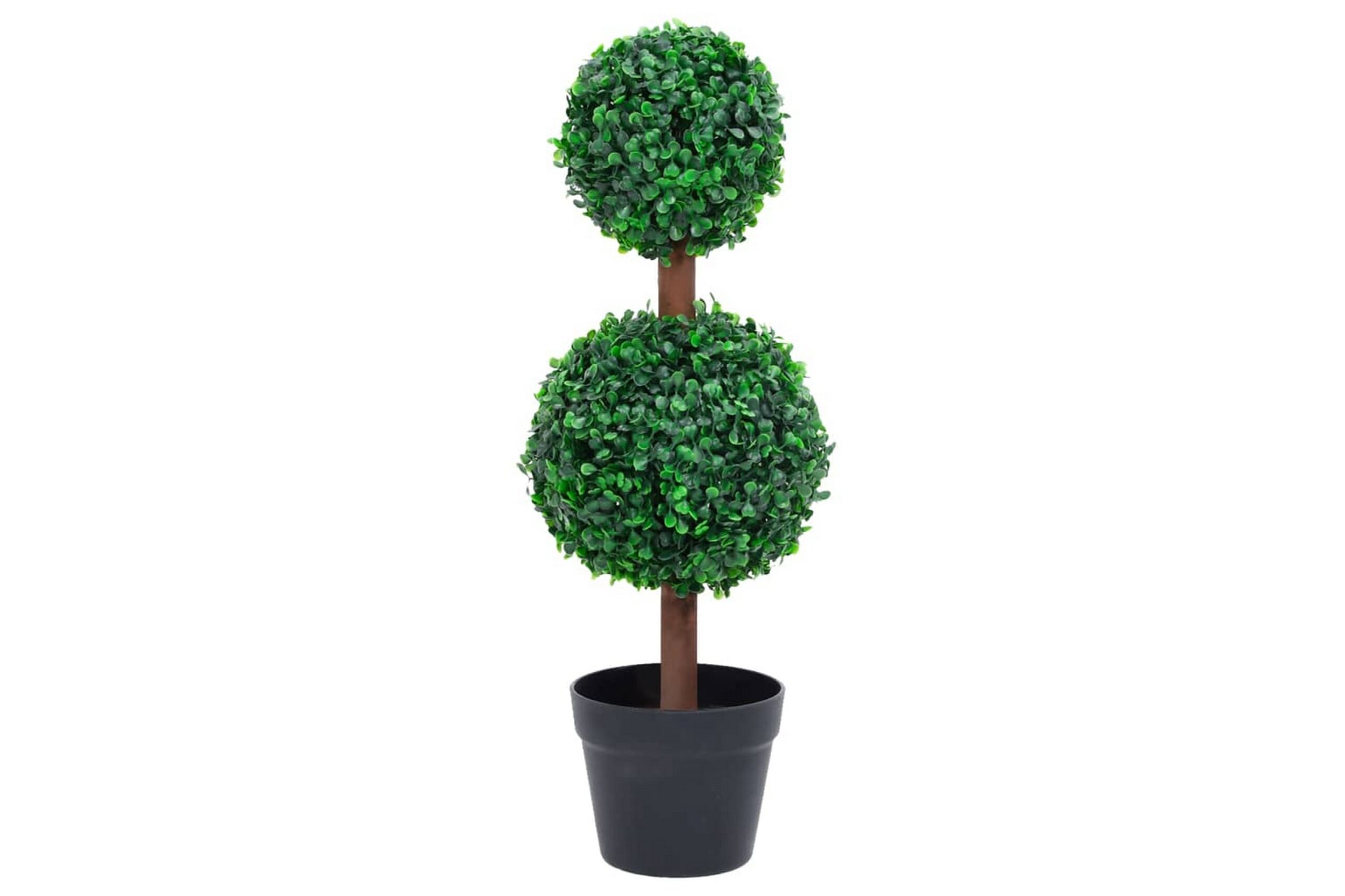 Tekokasvi puksipuu ruukulla pallonmuotoinen vihreä 60 cm - Vihreä