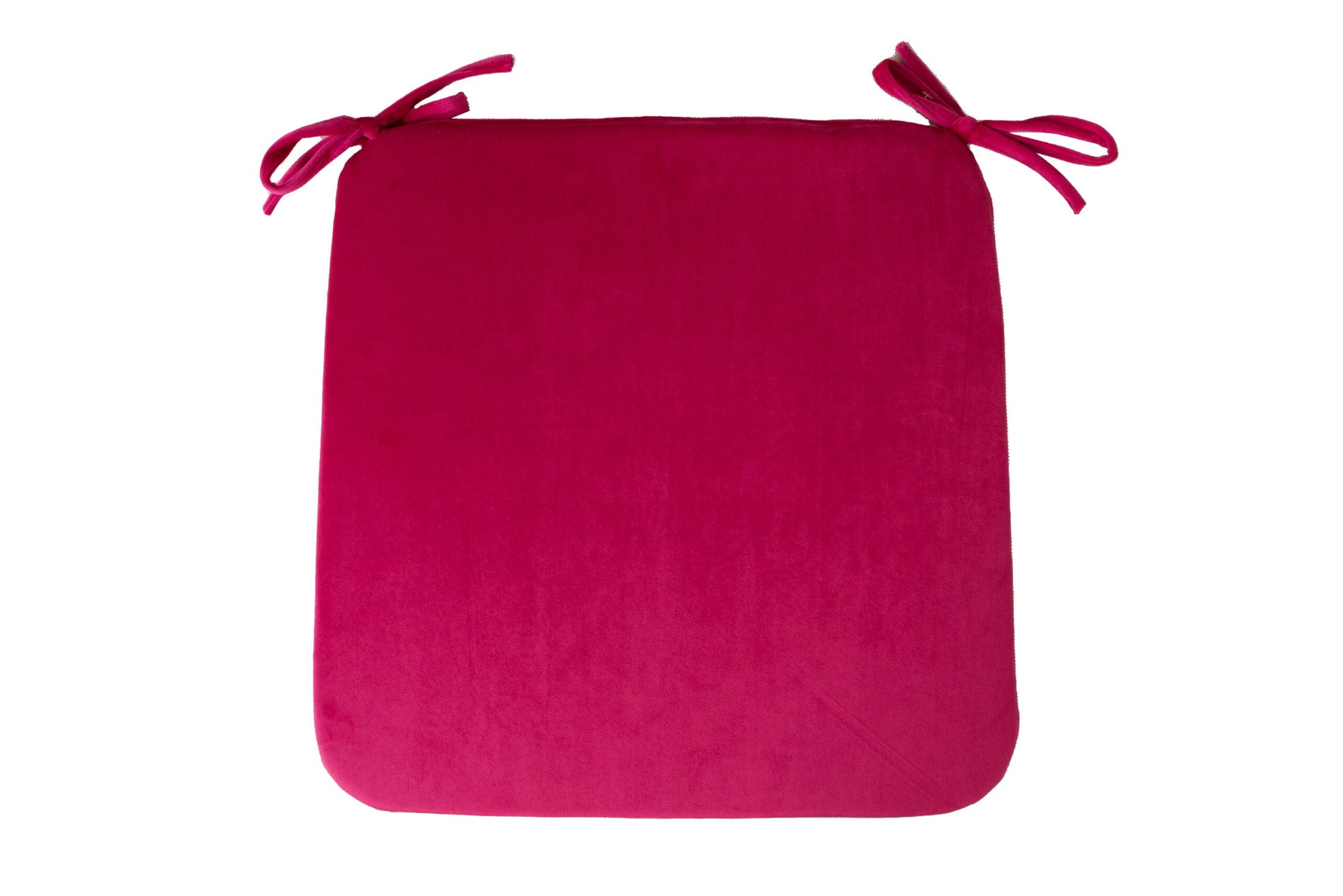 Istuintyyny Velvet 39x39x25 cm Tummanpinkki -