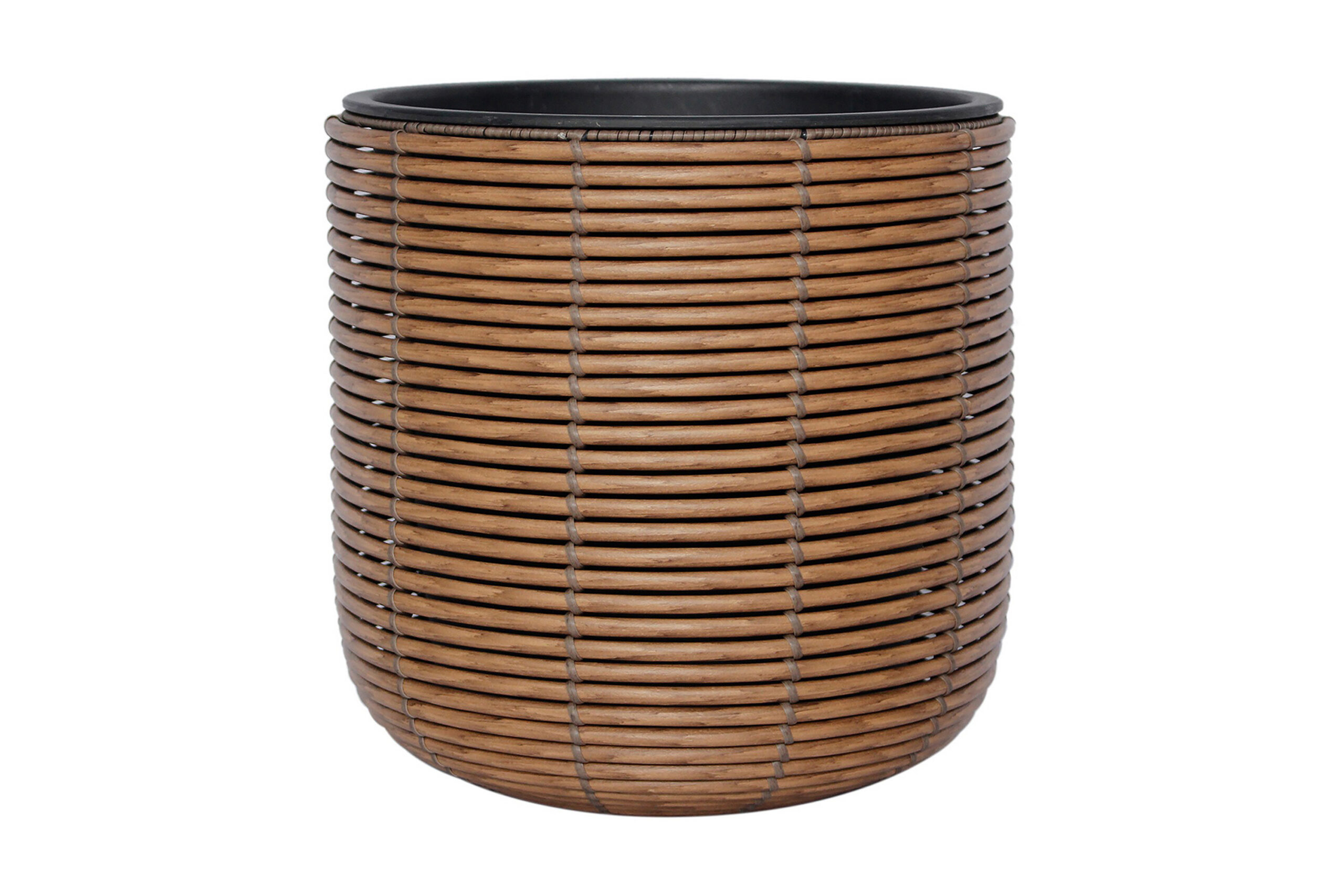 Kukkaruukku Wicker D35xH36 cm Ruskea -
