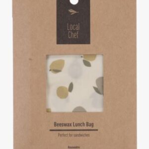 Fresh Beeswax eväspussi valkoinen