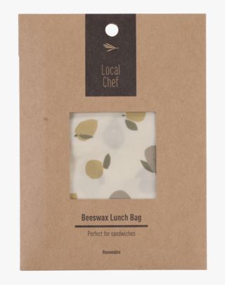 Fresh Beeswax eväspussi valkoinen