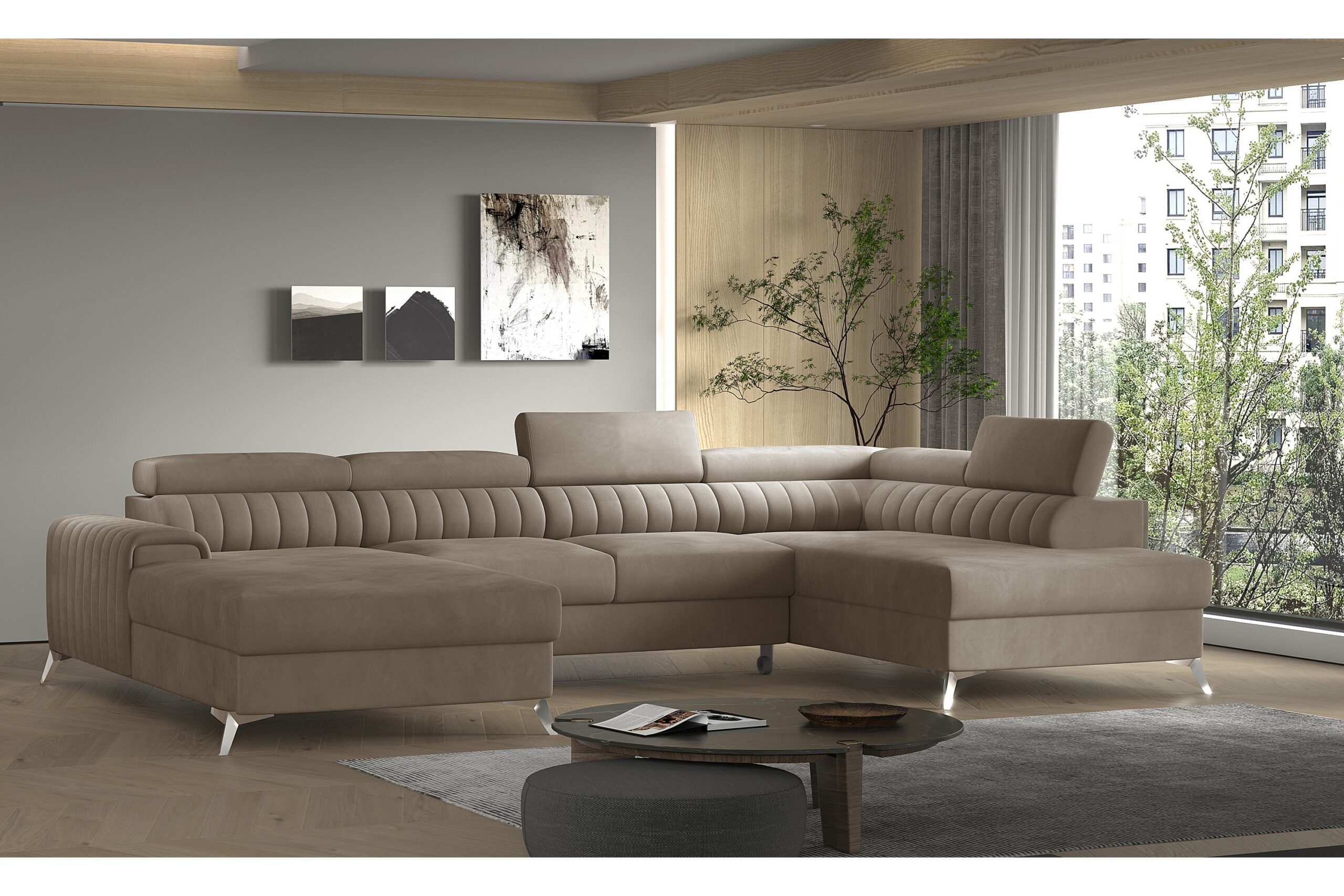Vuodesohva Kamiko Divaanilla - Beige