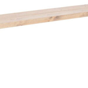 Ruska terassipenkki 35x176 cm antiikkipetsattu harjattu ja lakattu mänty/musta m