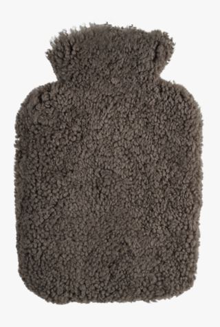 Curly wool kuumavesipullo ruskea