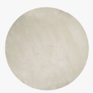 Soft pyöreä matto vaalean beige