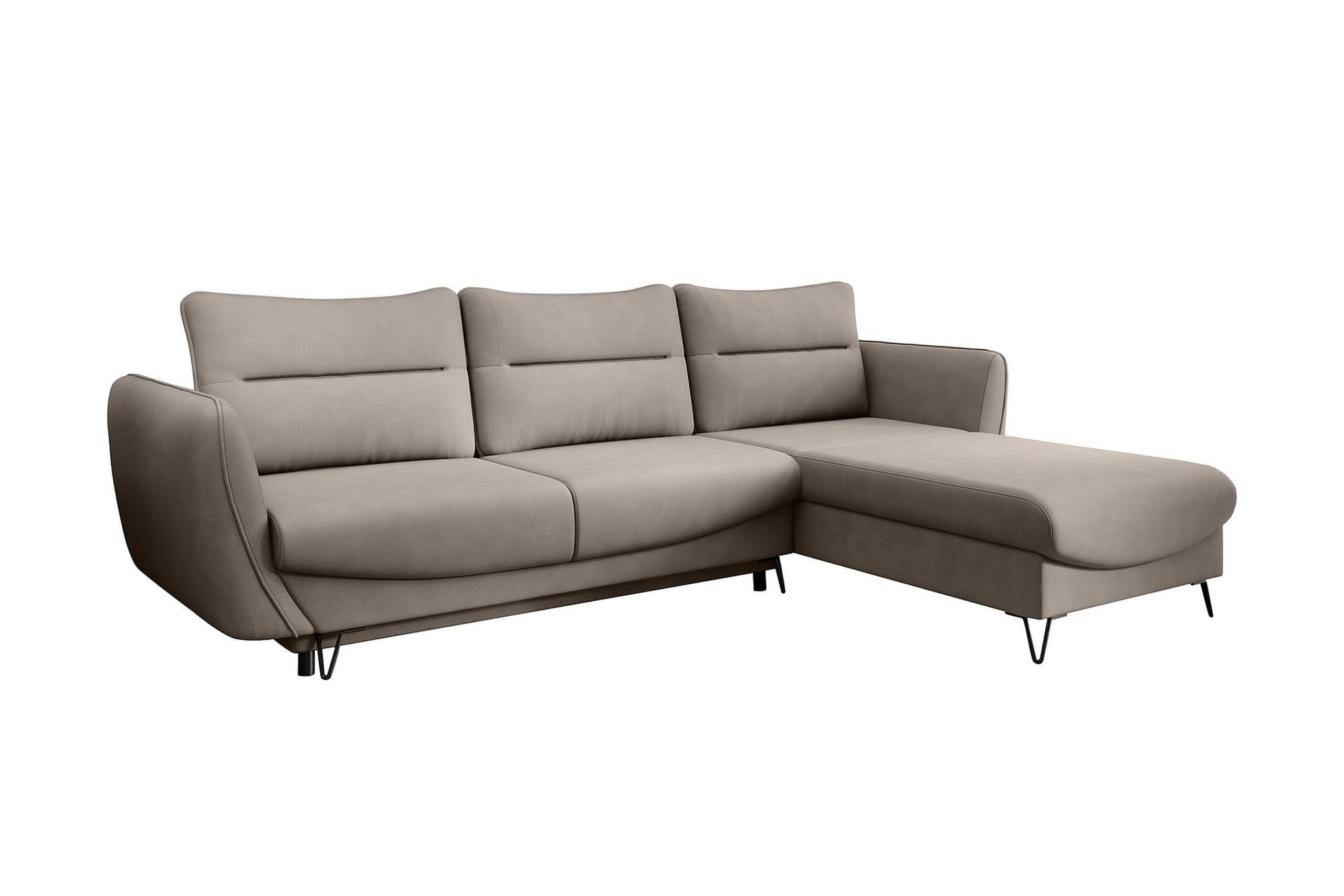 Vuodesohva divaanilla Swentzel Säilytyksellä - Beige